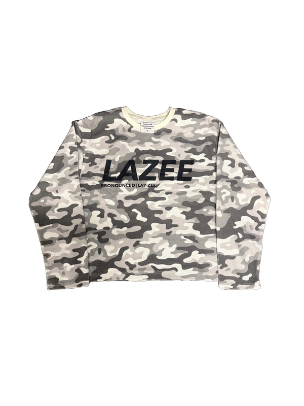 Snow Camo Waffle Knit